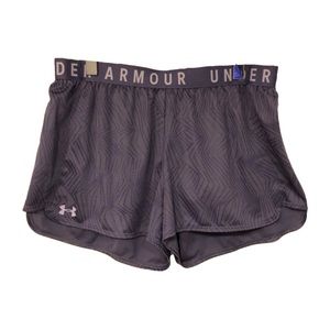 Under Armour Purple Gym Running Shorts